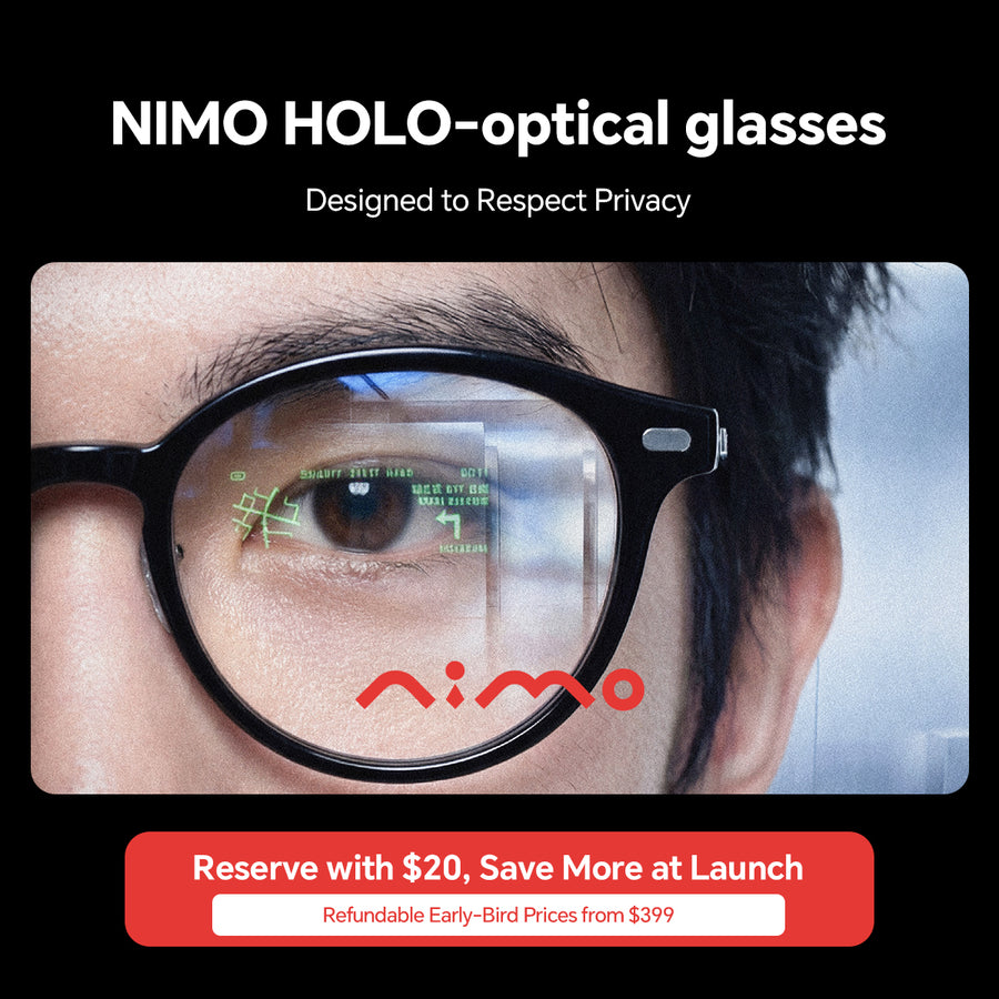 NIMO HOLO 옵티컬 글라스 — 보증금 예약